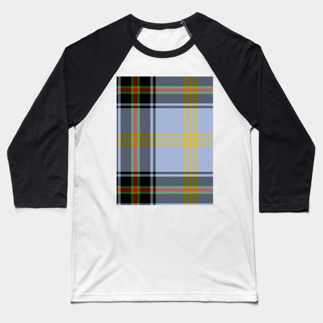 Clan Bell Tartan Baseball T-Shirt by All Scots!